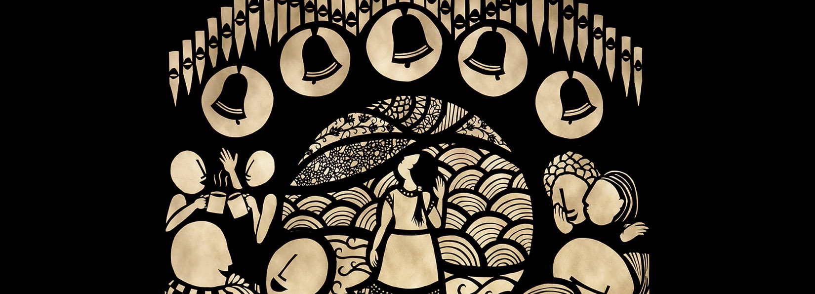 Ana&iuml;s Mitchell & Thomas "Doveman" Bartlett celebrate the holidays